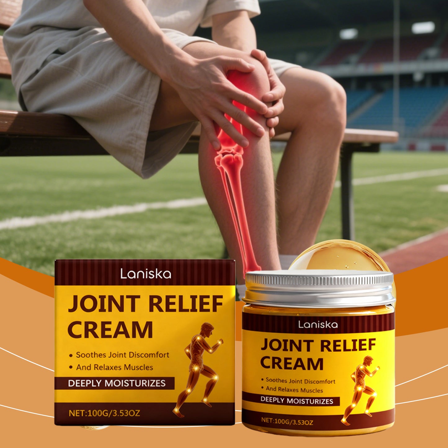 Joint Relief Cream with Chamomile & Calendula - 100G Pain & Inflammation Support