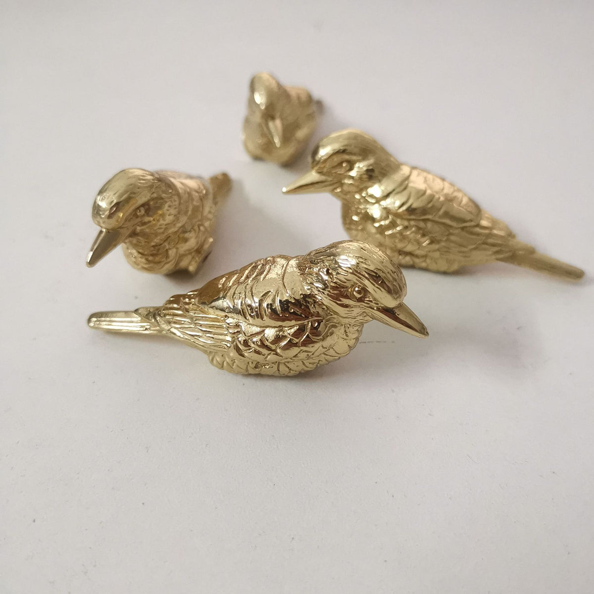 Decorative Brass Bird Furniture Handle for Cabinets & Wardrobes