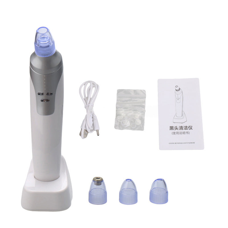 Blackhead Remover - Pore Vacuum Facial Cleansing Tool for Acne & Skin Care