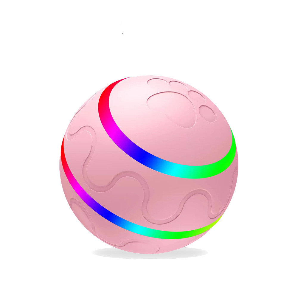 Interactive Cat Toy Ball - Self-Rotating, USB Rechargeable, Safe for Cats