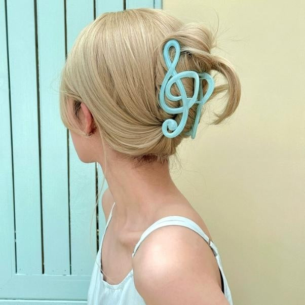 Treble Clef Hair Clip for Women