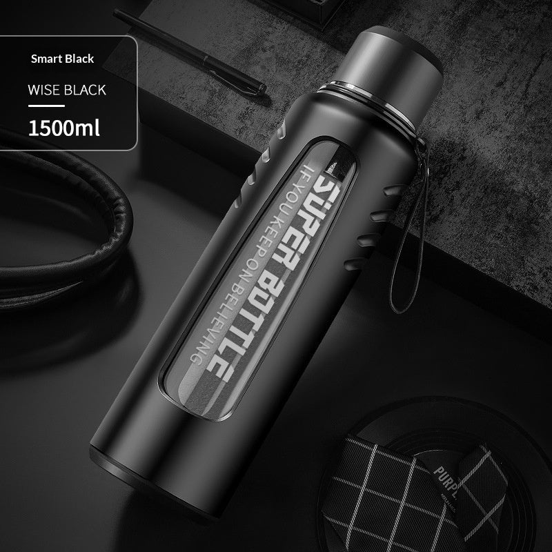 Heat-Resistant Double-Walled Large Capacity Travel Mug - Insulated Drinkware