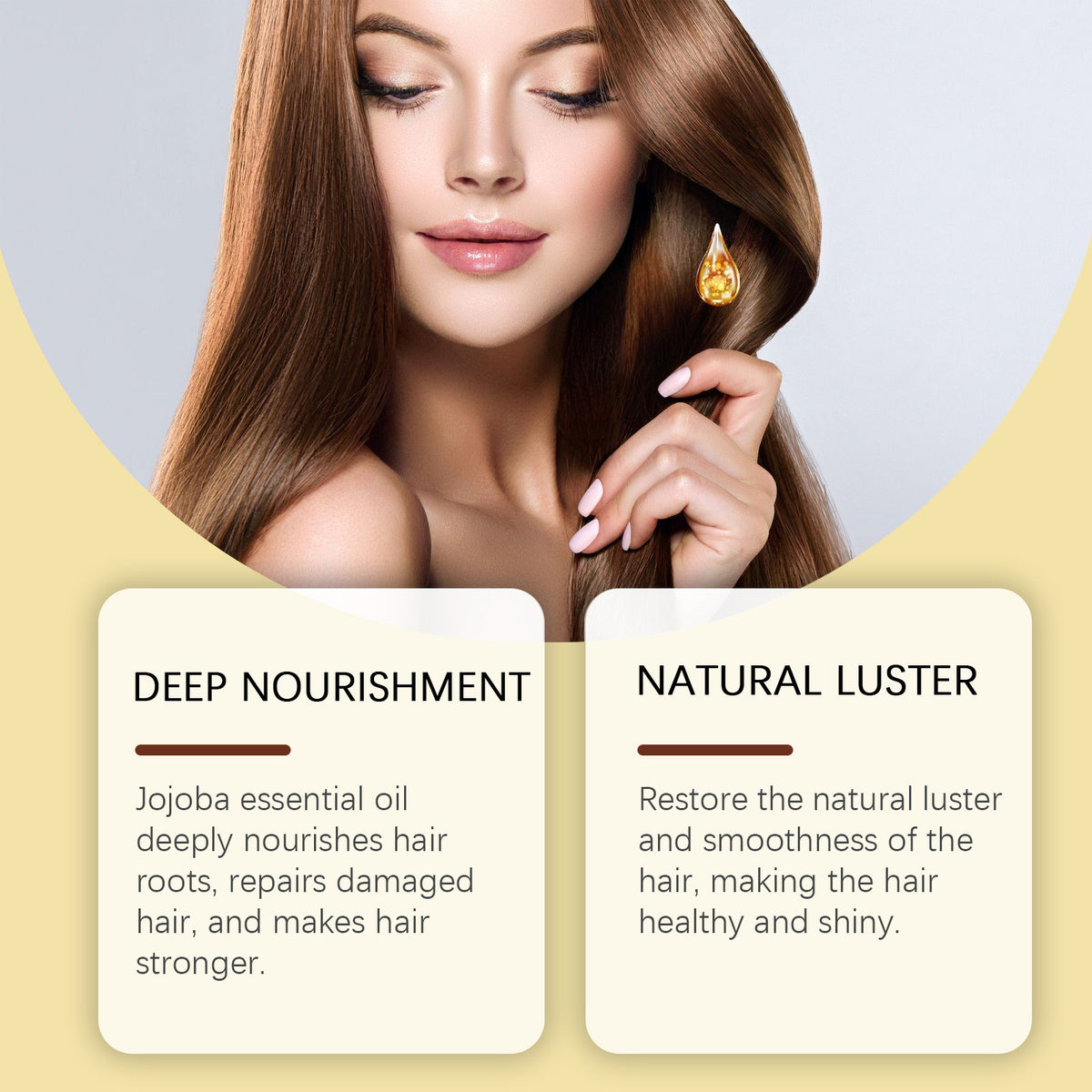Jojoba Hair Styling Cream - 100ml Soft & Nourishing
