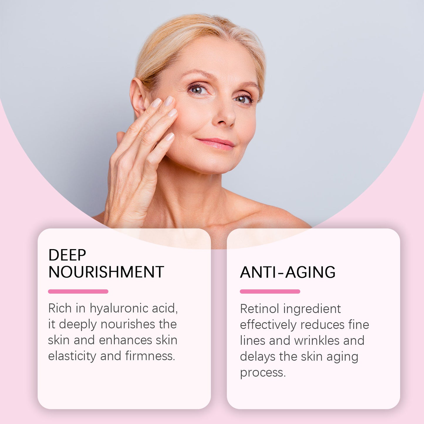 Retinol & Vitamin C Hydrating Face Serum - 30ml Anti-Wrinkle Treatment