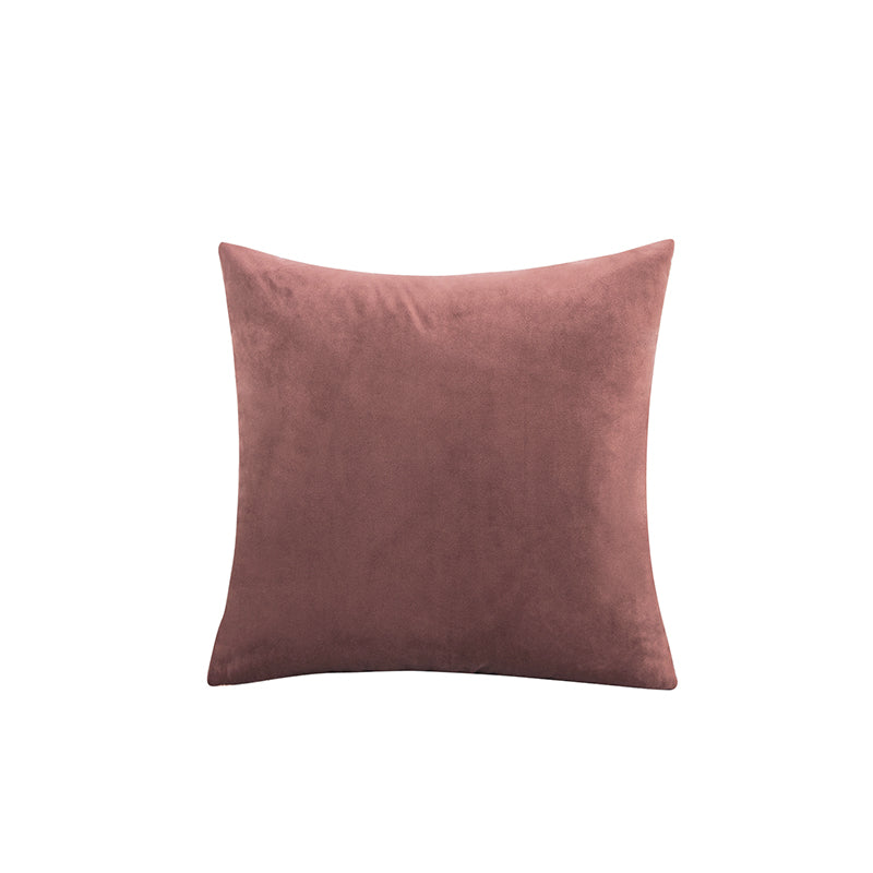 Velvet Lumbar Support Pillow Cover for Office Car Home Decoration