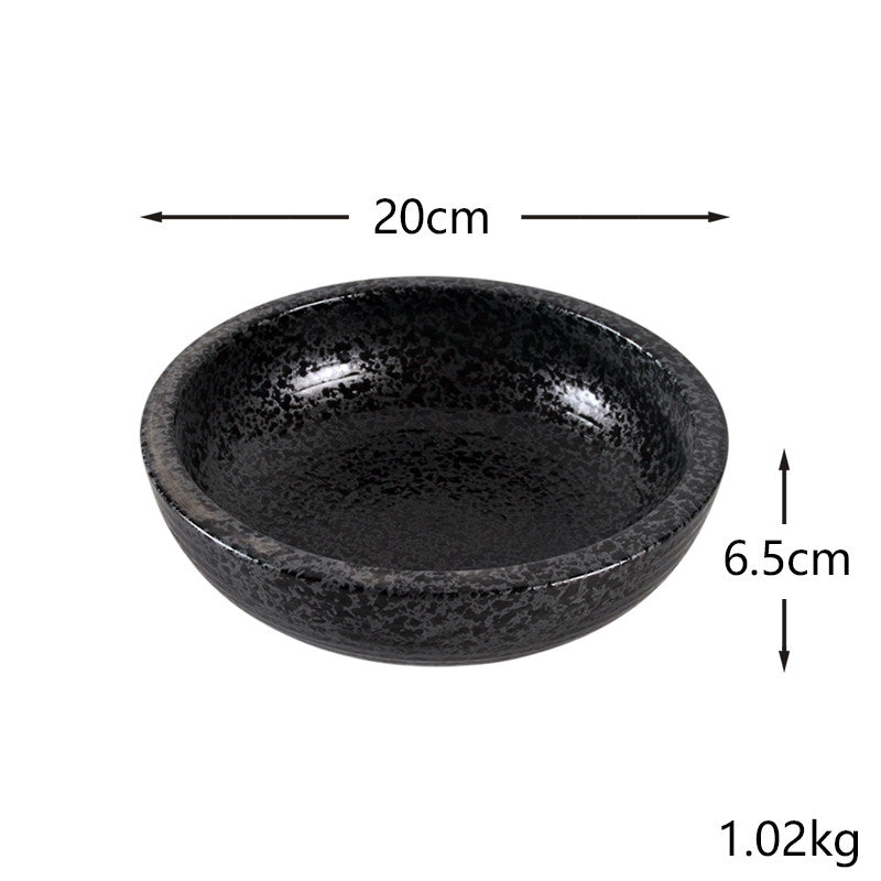 Large Porcelain Kitchen Bowl with Multiple Sizes - Household Home Storage