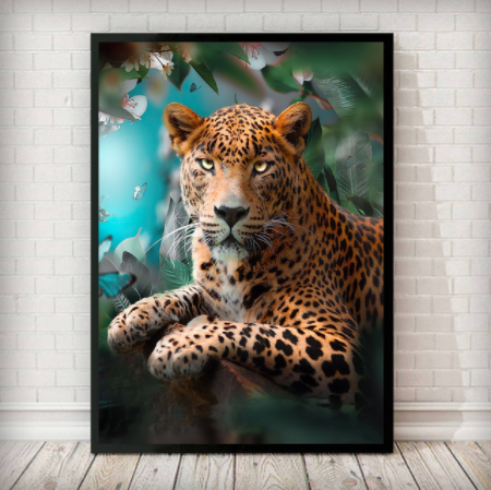 Diamond Painting Mosaic Kit Lion Tiger Embroidery Cross Stitch Art - Multiple Sizes & Styles