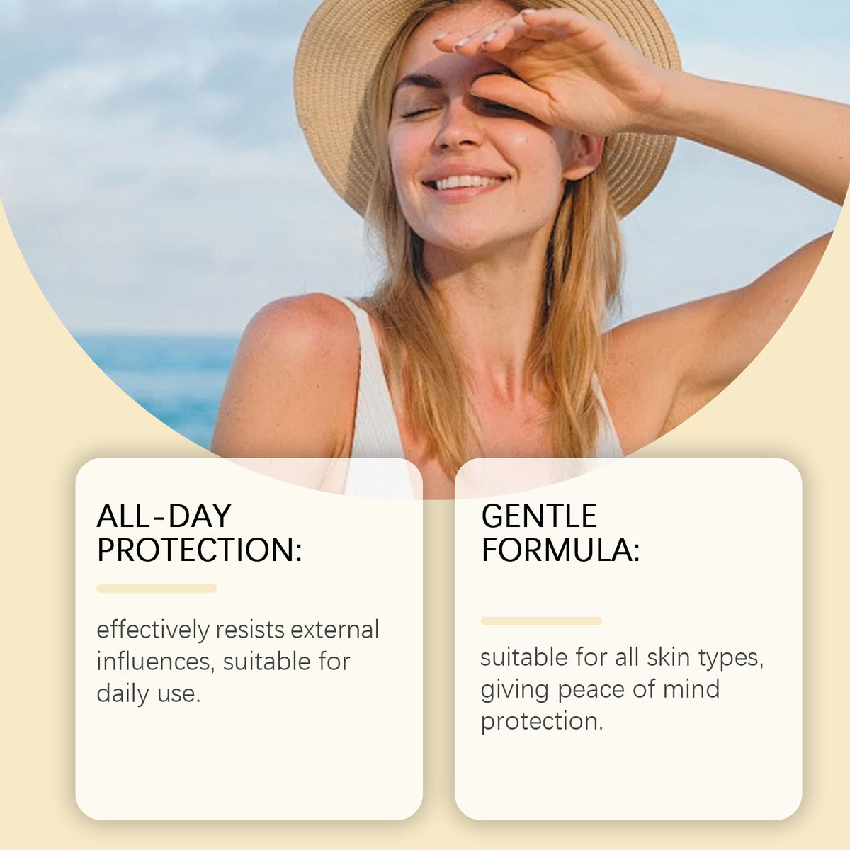 Face Protection Nourishing And Brightening Outdoor Isolation Sun