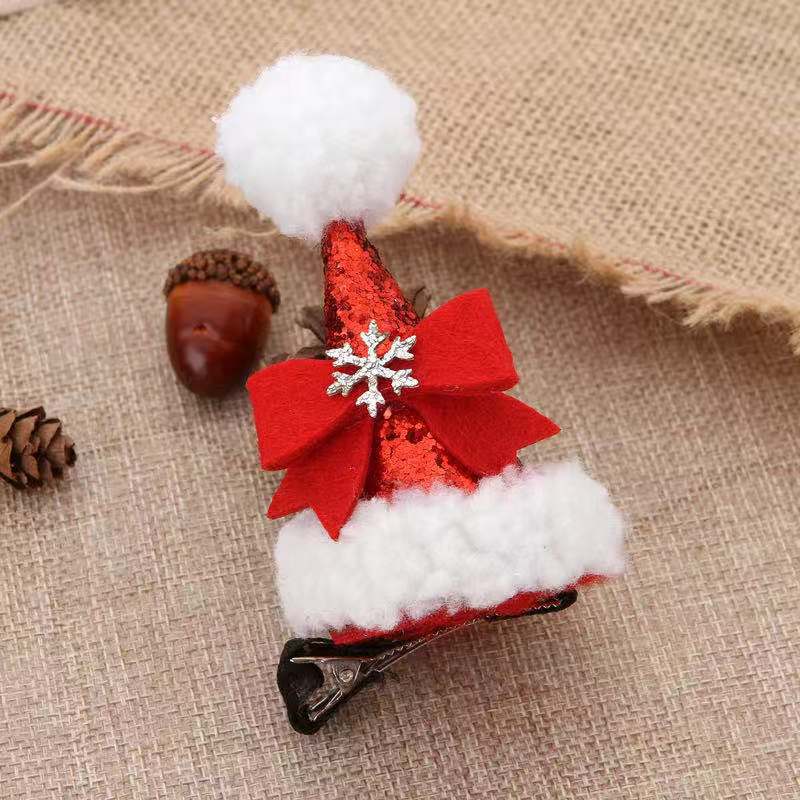 Christmas Headwear Hair Accessories - Cute Holiday Hair Clips & Pins