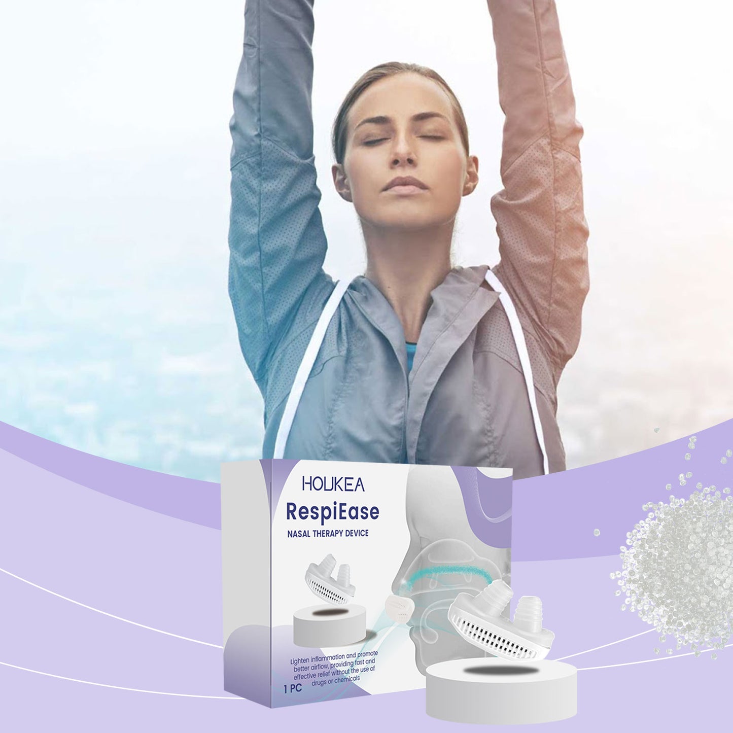 Nasal Care Comfort Device for Respiratory Relief and Easier Breathing