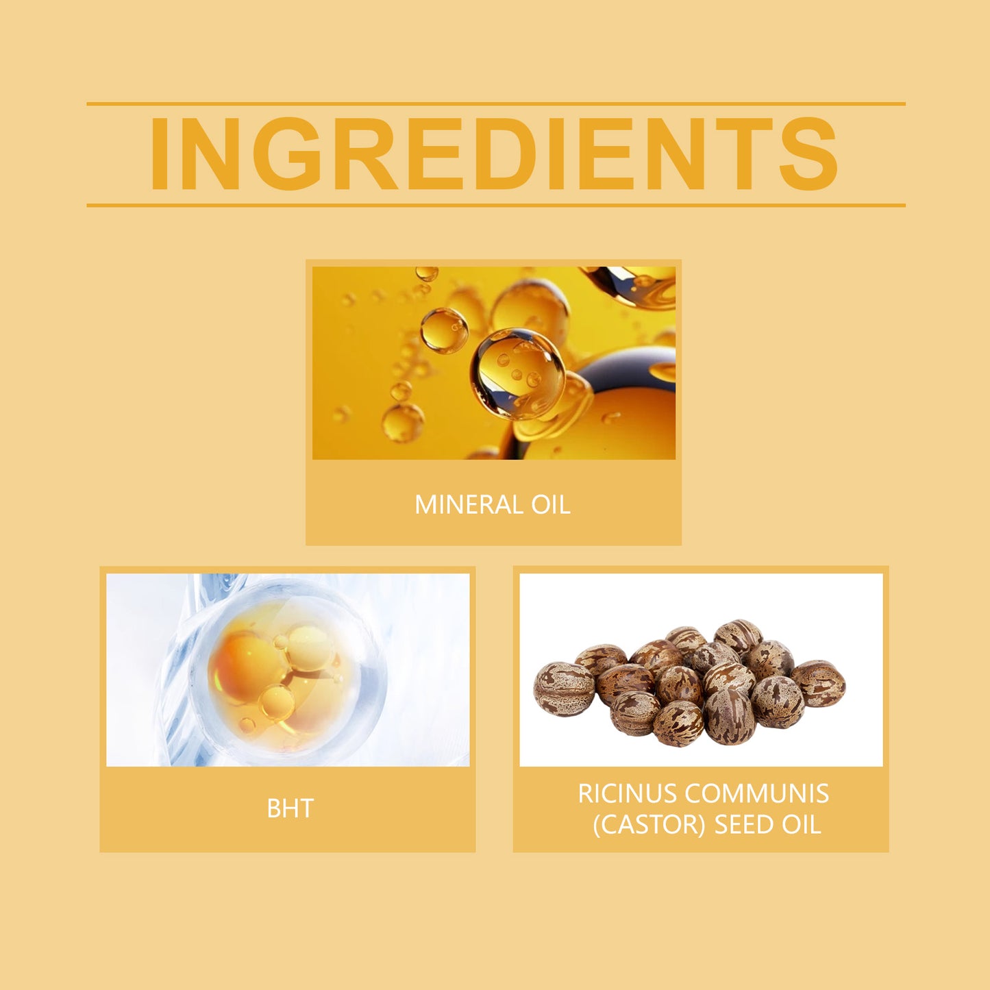 Organic Castor Oil - Moisturizing Treatment for Hair, Eyelashes & Skin