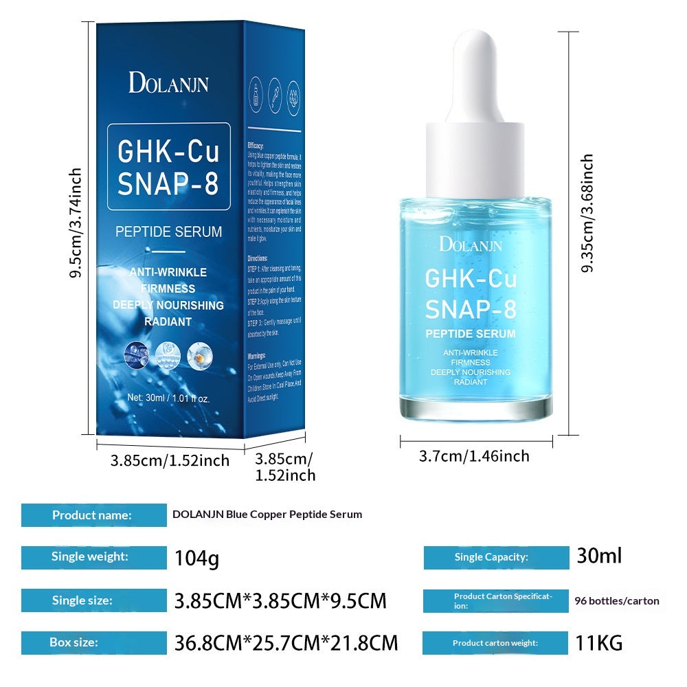 Cross-Border Blue Copper Peptide Anti-Aging Essence, Multi-Peptide