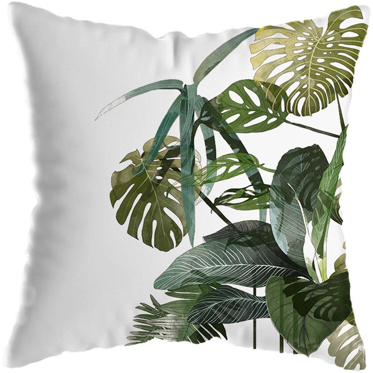 Tropical Plant Cushion Cover for Sofa Living Room Home Decor 45x45cm