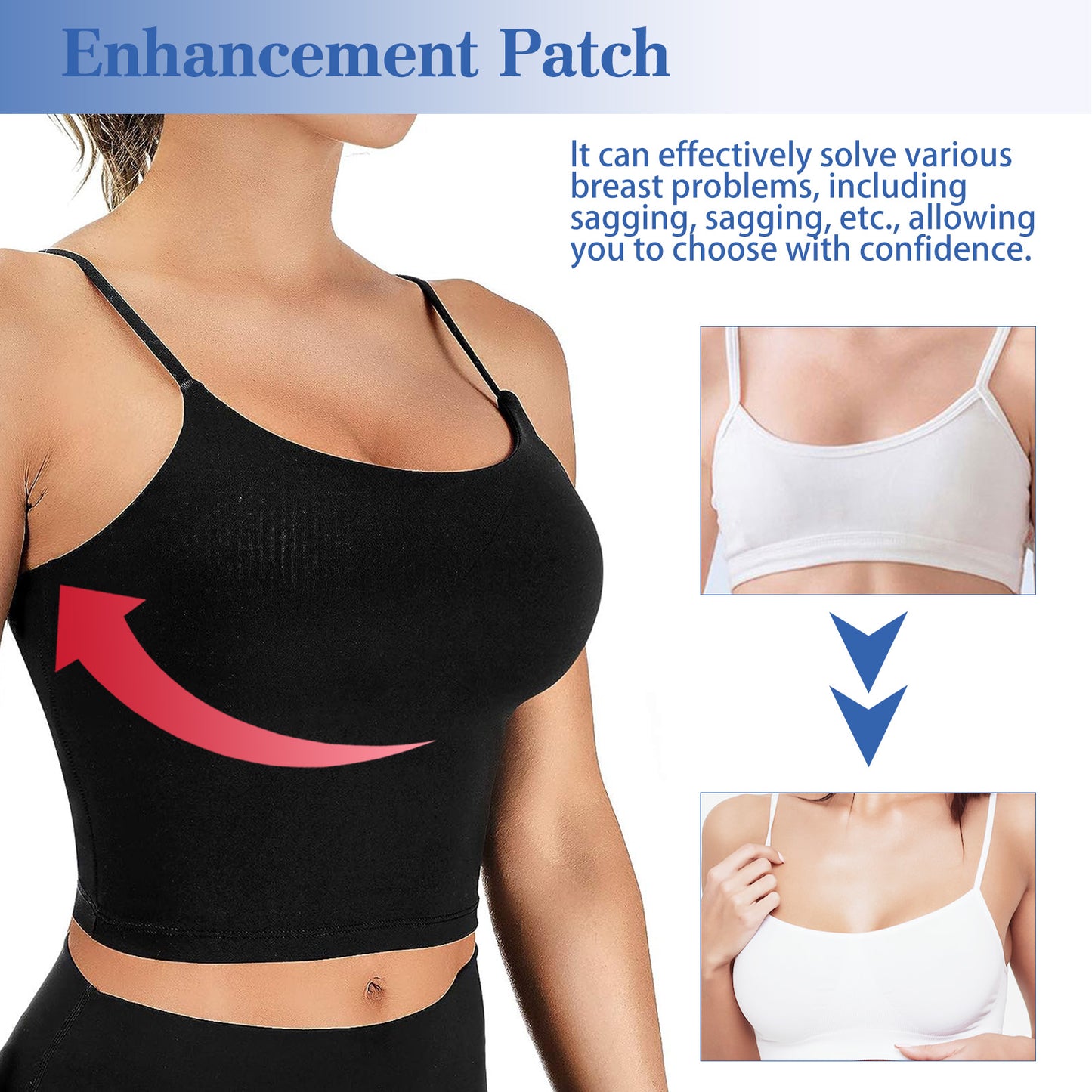 Breast Enhancement Patch - Firming & Lifting Chest Mask, 6 Pieces