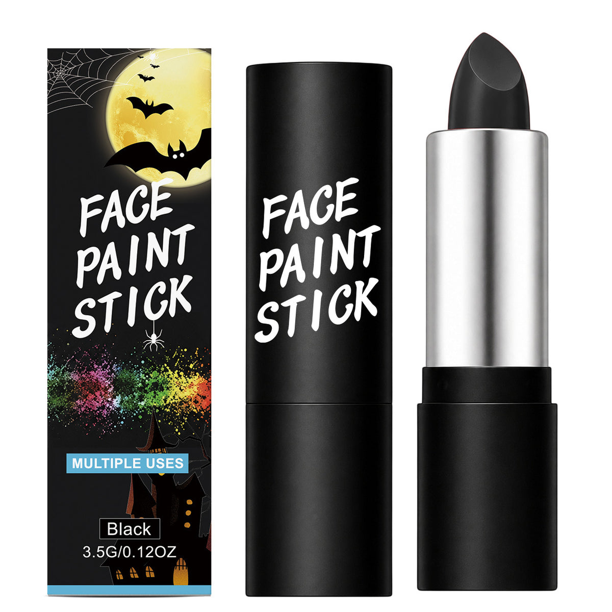 Face Paint Stick - Portable Facial Color Painting Crayon for Body Art