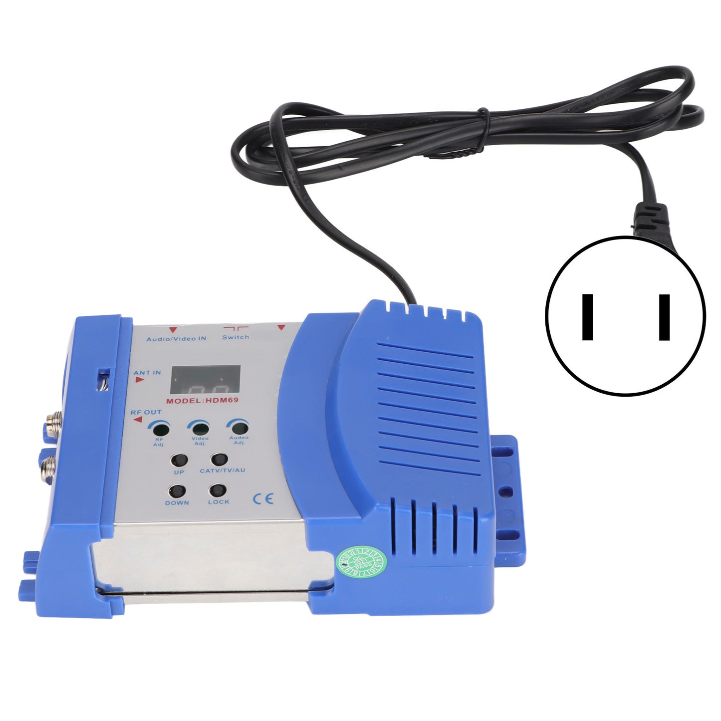 HD AV to RF Converter Modulator - PAL/NTSC, 1080P Support