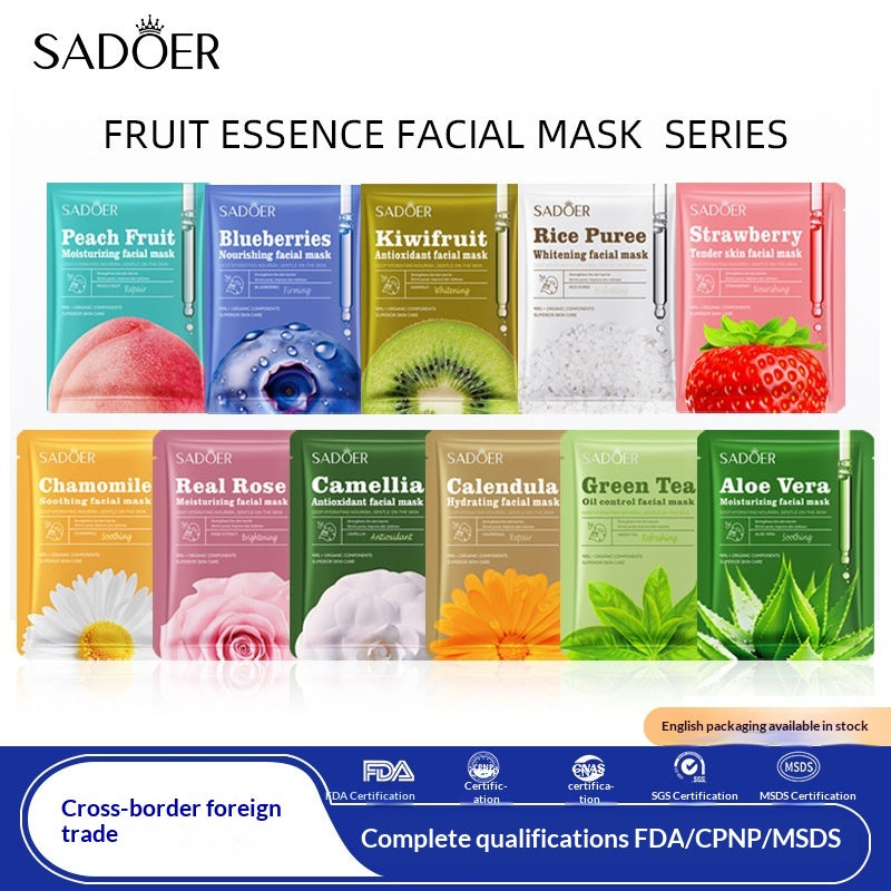 Full English Sadoer Green Tea Oil Control Flower And Fruit Essence