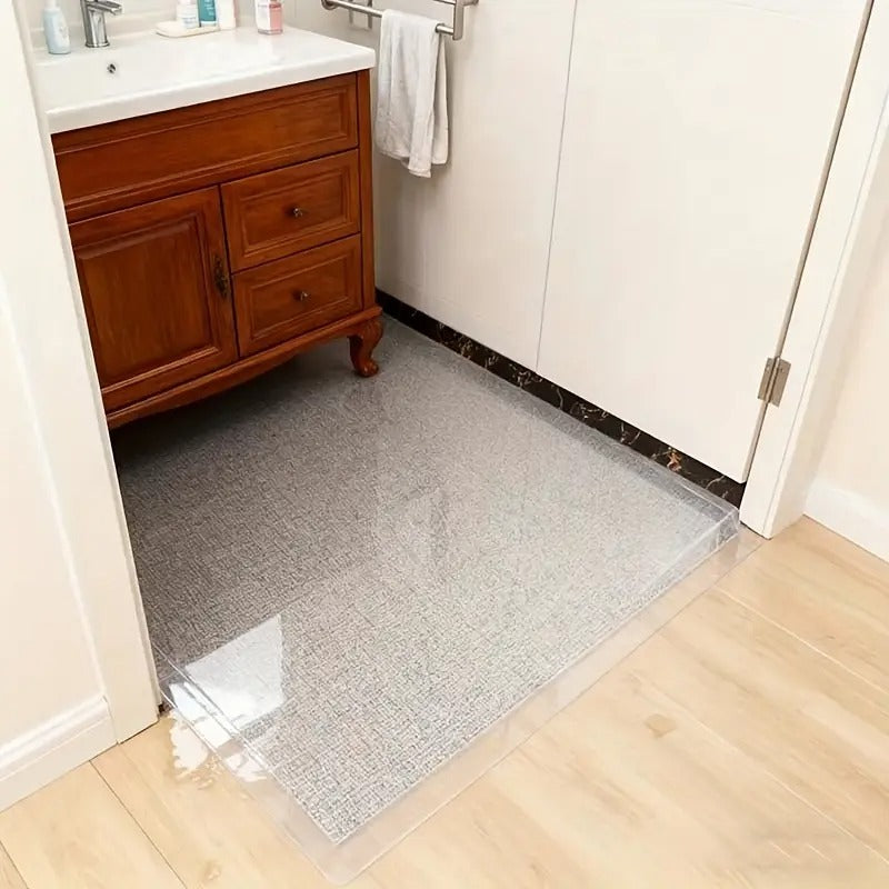 Waterproof Anti-Slip Frosted PVC Floor Mat for Bathroom