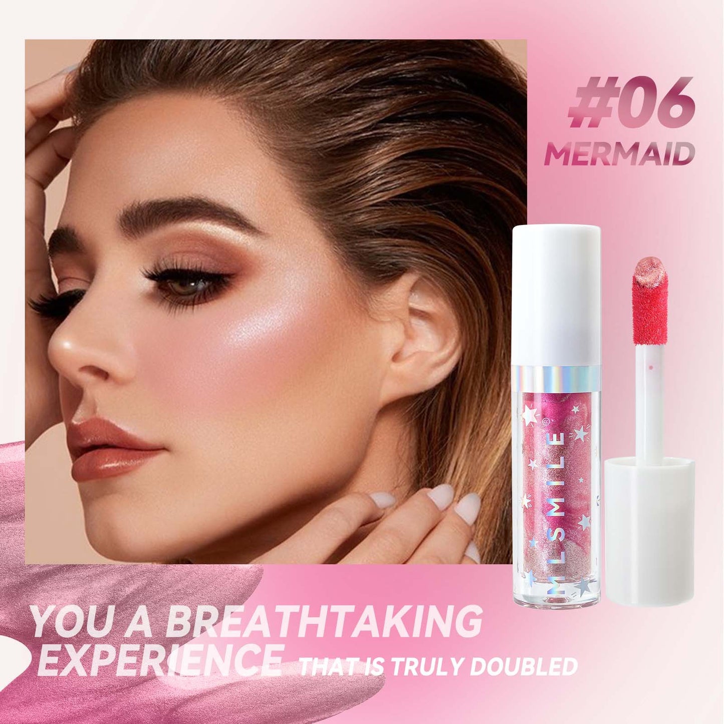 Marble Liquid Blush Brightening Face Makeup Rouge - Multiple Colors