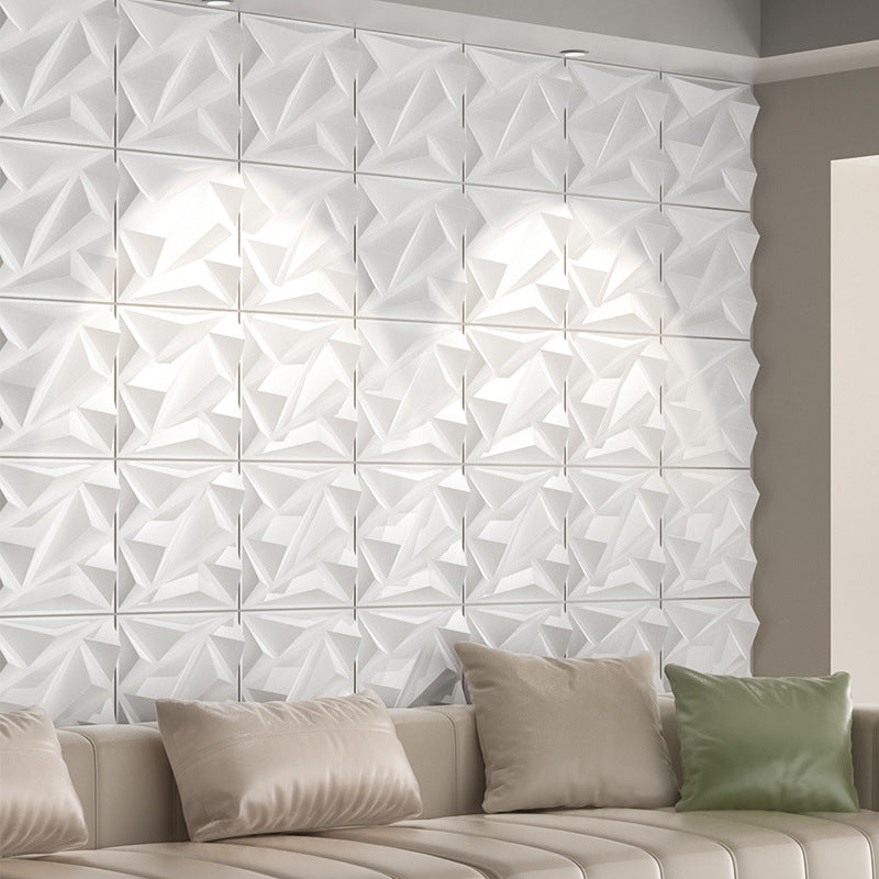 3D Relief Wallpaper Self-Adhesive Waterproof Moisture-Proof Wall Decor