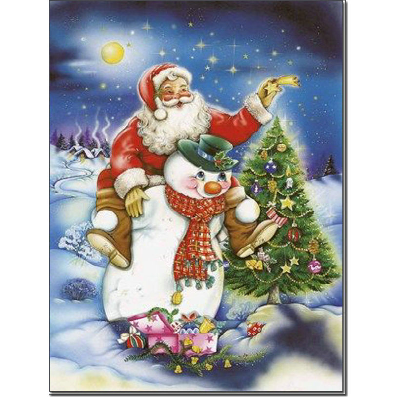 Rhinestone Painted Crystal Diamond Painting Kit for DIY Embroidery