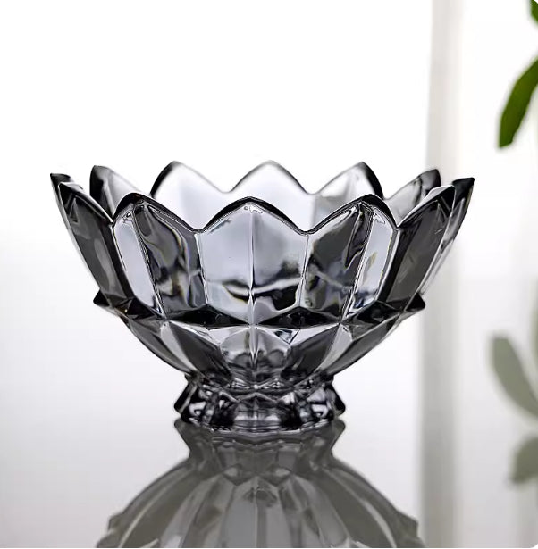 Minimalist Heat-Resistant Glass Fruit Bowl for Kitchen & Dining