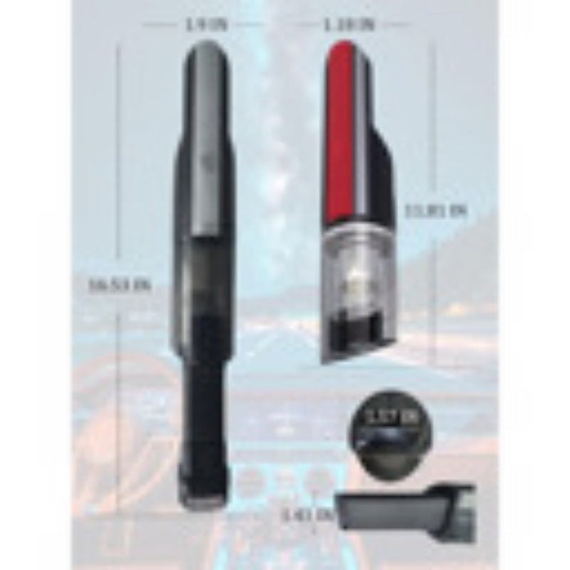 Wireless Car & Home Handheld Vacuum Cleaner with Strong Suction, Rechargeable Mini Portable