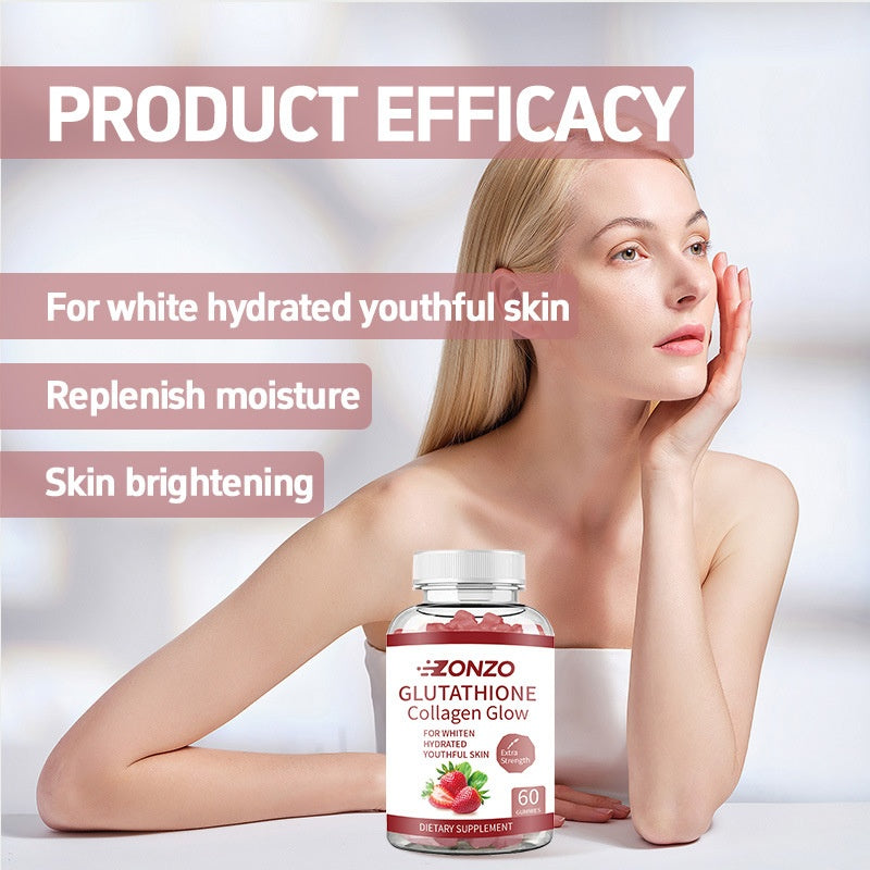 Collagen Glutathione Gummies 180g - 60 Tablets