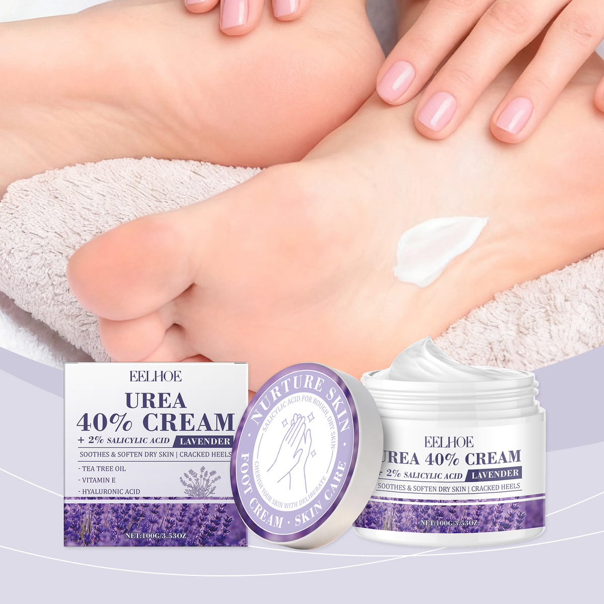 Urea Moisturizing Hand & Foot Cream 100g