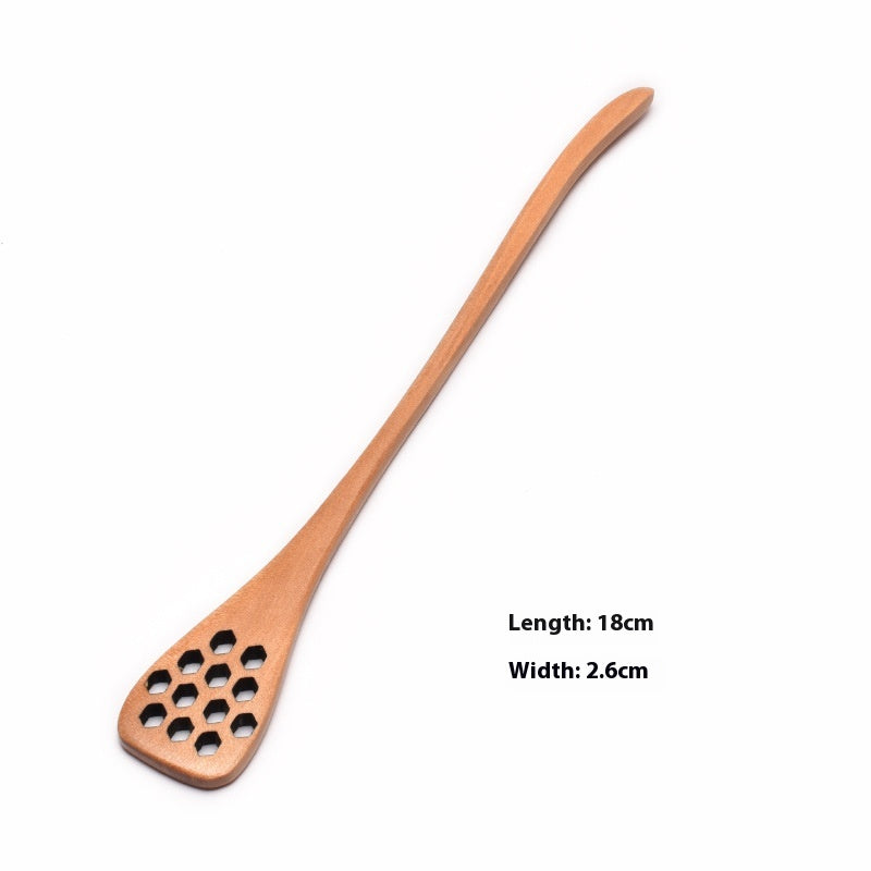 Wooden Coffee Spoon Set - Small 23cm Handles for Tea, Muddler & Stirring
