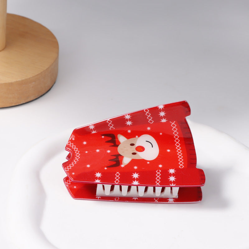 Christmas Hair Clip with Festive Designs