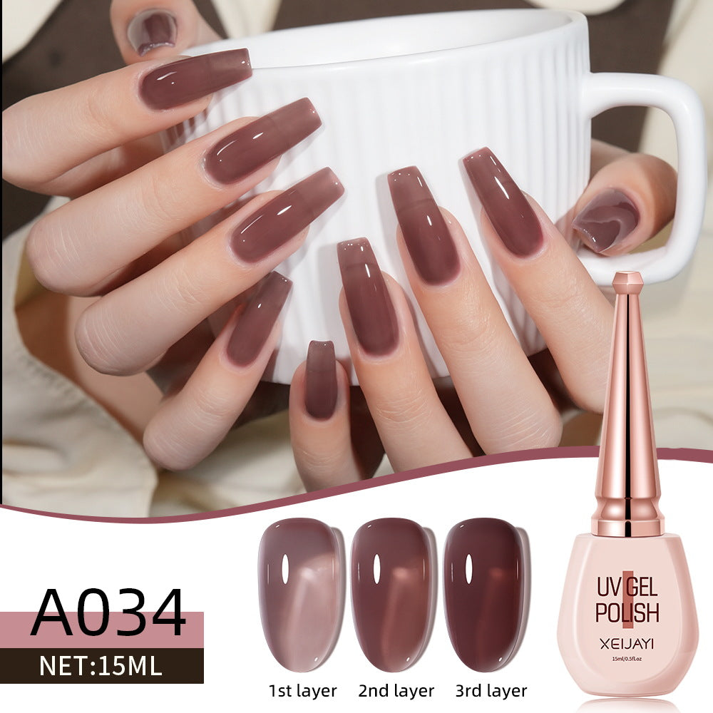 Transparent Jelly Ice Suit for Nail Art - Multiple Colors & Variants