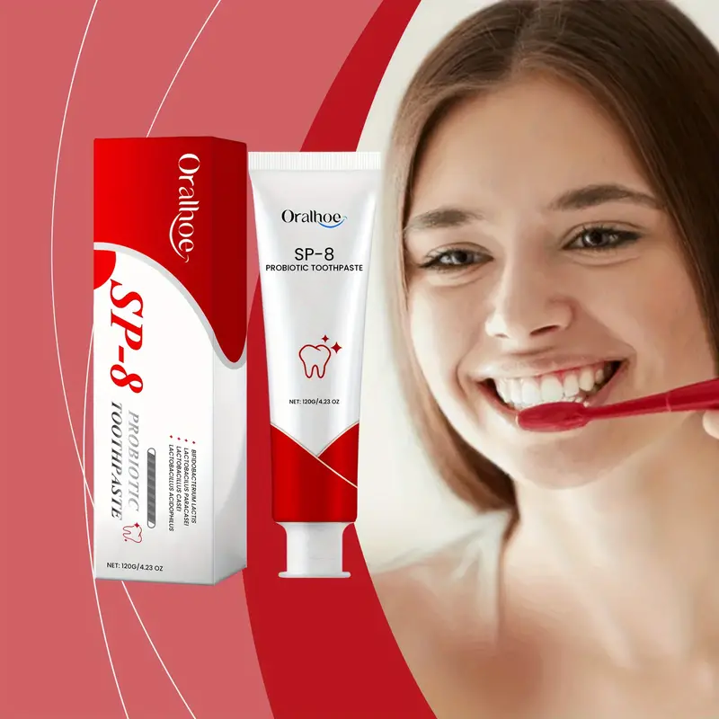 SP-8 Probiotic Toothpaste - Deep Clean & Mint Formula