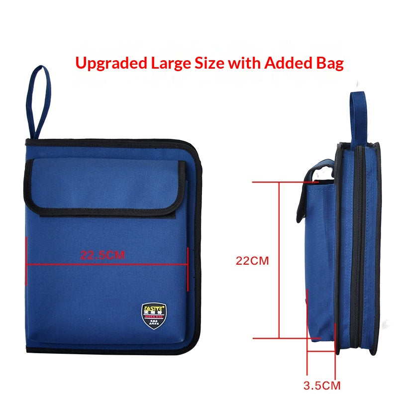 Multifunctional Hard Board Repair Kit for Home & Office Storage - Polyester & Toolset