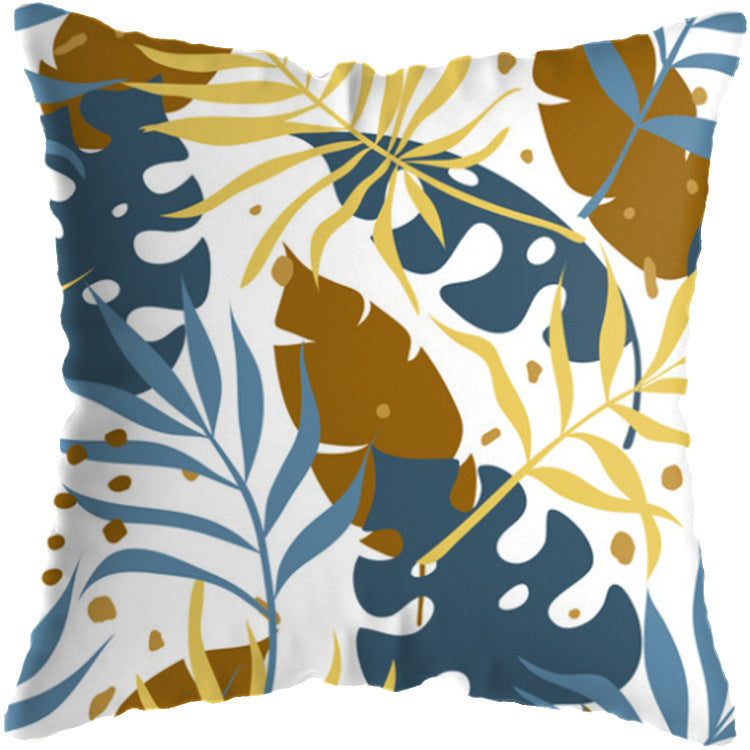 Tropical Plant Cushion Cover for Sofa Living Room Home Decor 45x45cm