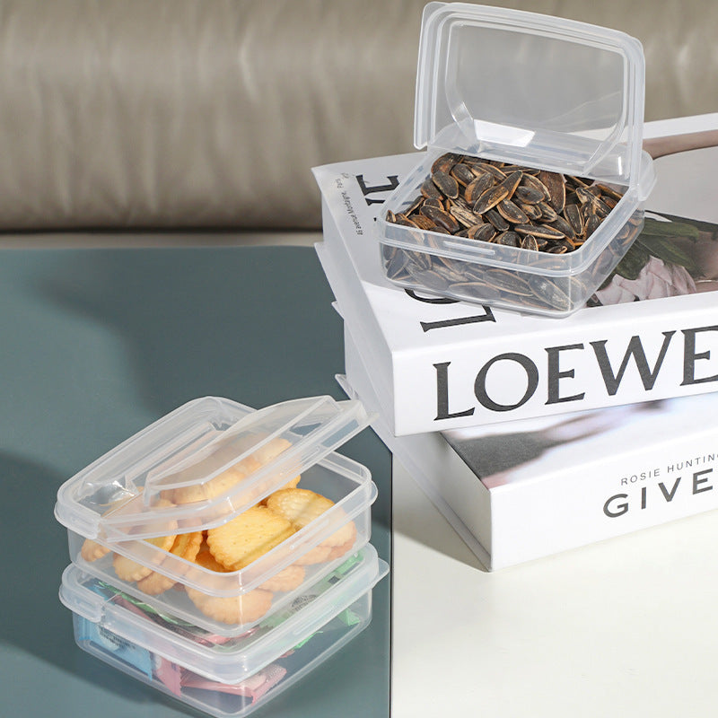 Cheese Storage Box with Lid - Refrigerator Food Preservation Container