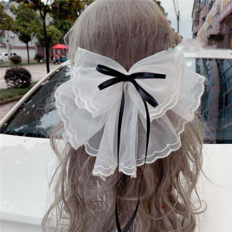Sweet Bow Hair Clip Ponytail Hairpin - Multiple Styles