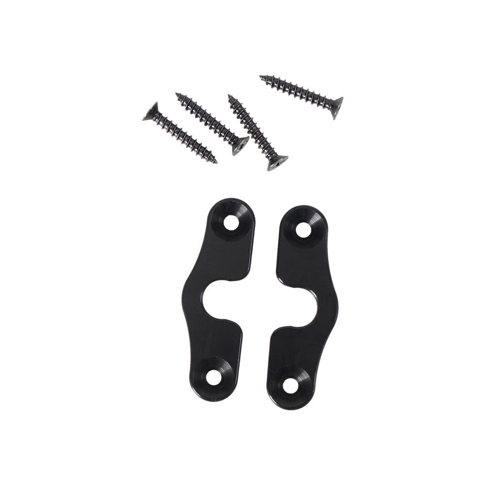 Aluminum Sunbreaker Clip Repair Kit for Jeep Wrangler Black