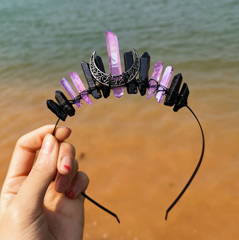 Witch Moon Crystal Headband