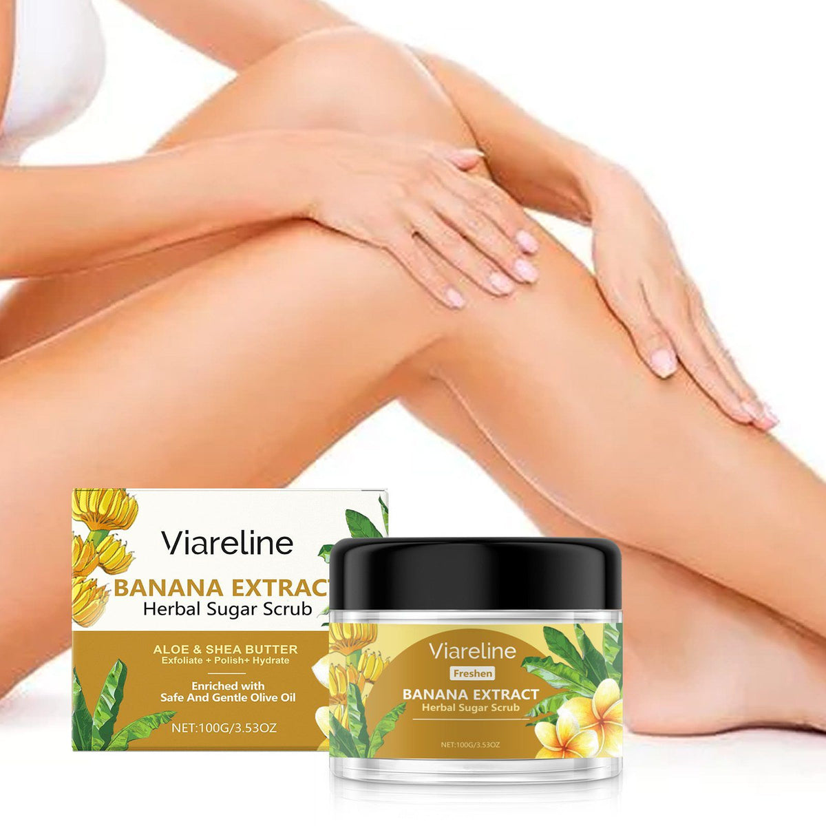 Banana Body Exfoliating Scrub, 100 g