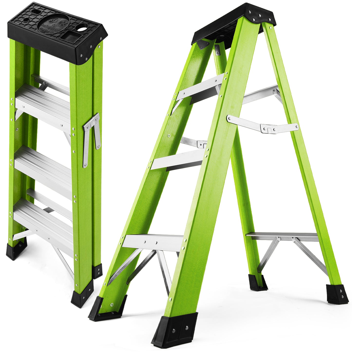 Fiberglass Ladder, Single-sided Stepladder For Electrical Engineering