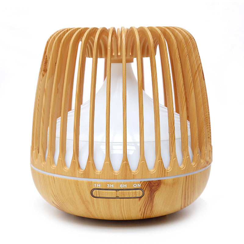 Wood Grain Aromatherapy Diffuser for Home & Relaxation