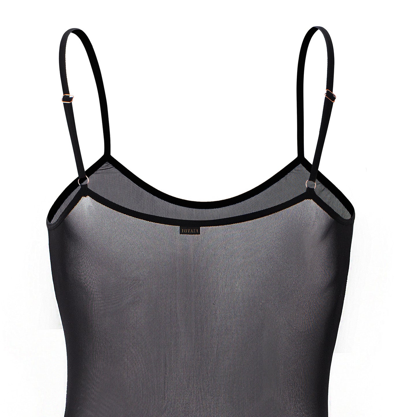 Unisex Mesh Open-Hole Vest - See-Through Lingerie for Adult Wear