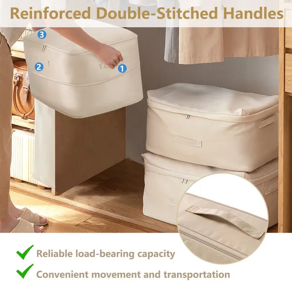 Large Foldable Storage Bag For Comforter Quilt Blanket Clothes