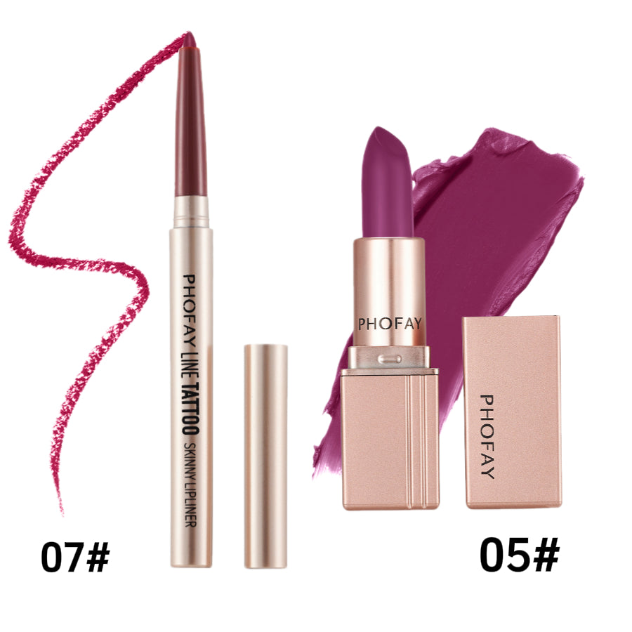 Matte Lipstick - Long-Lasting Waterproof Formula