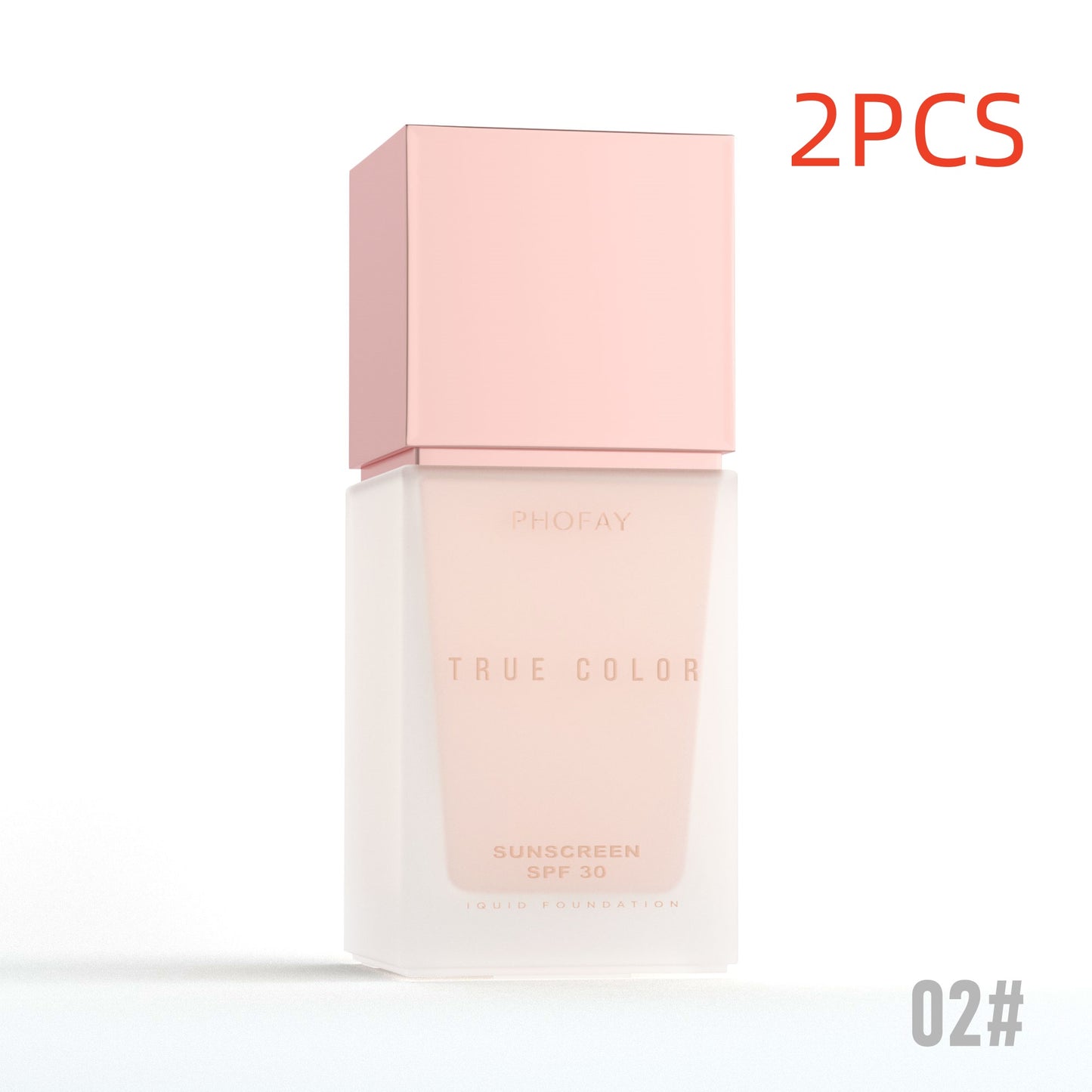 Matte Liquid Foundation with SPF 30 Sunscreen Protection