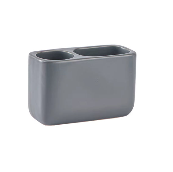 Electric Toothbrush Holder Ceramic Nordic Style Storage Box for Toothpaste and Toothbrushes