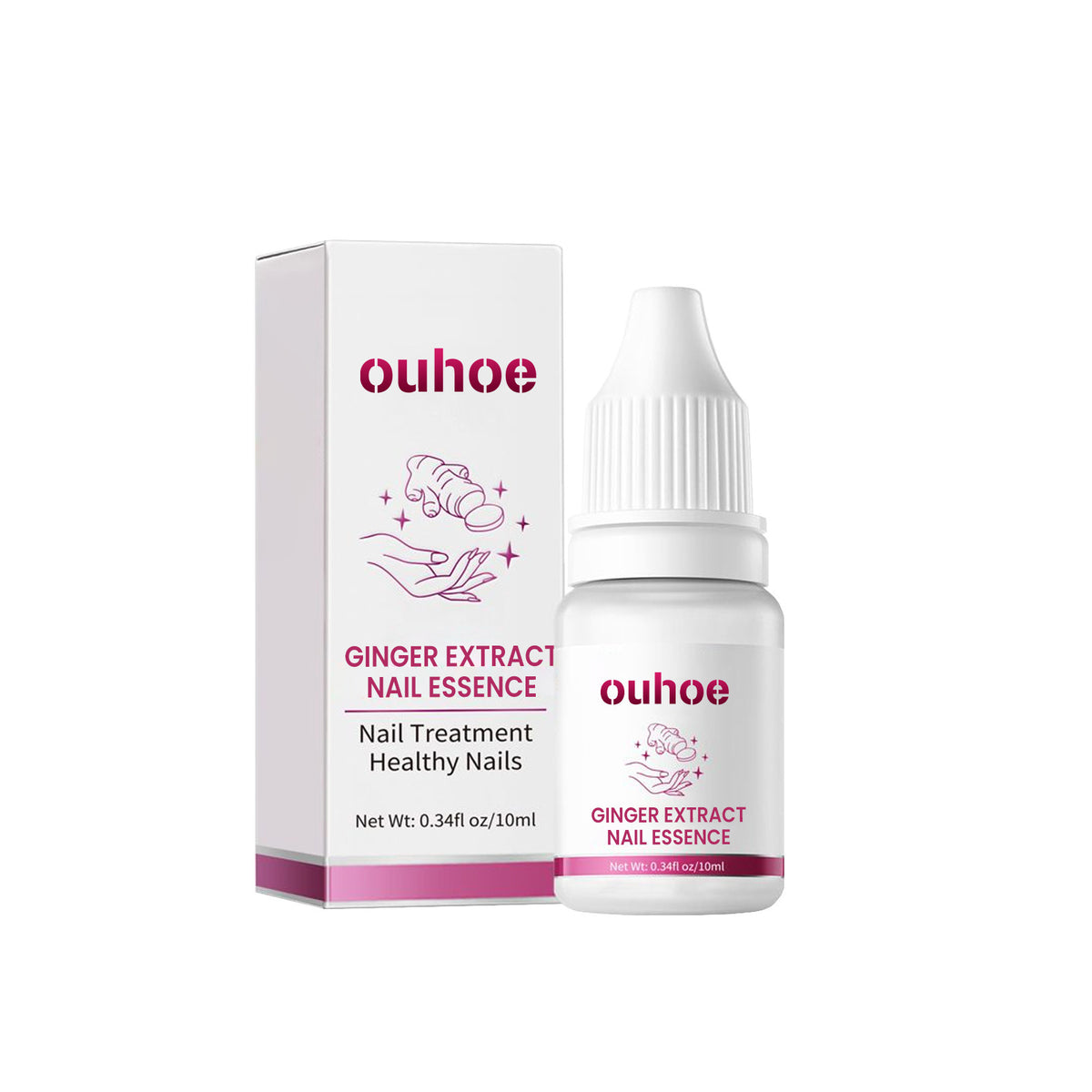 Nail Care Ginger Essence - Moisturizing Nail Treatment 10ml