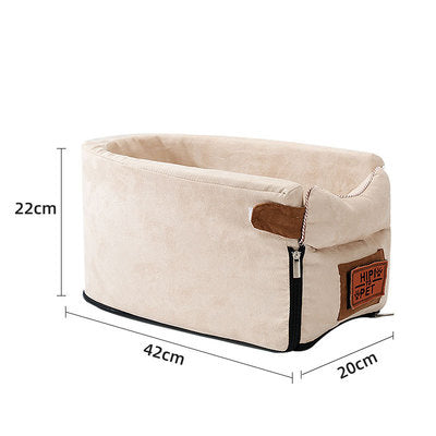 Removable Zipper Pet Car Nest Bed for Cars & Vehicles