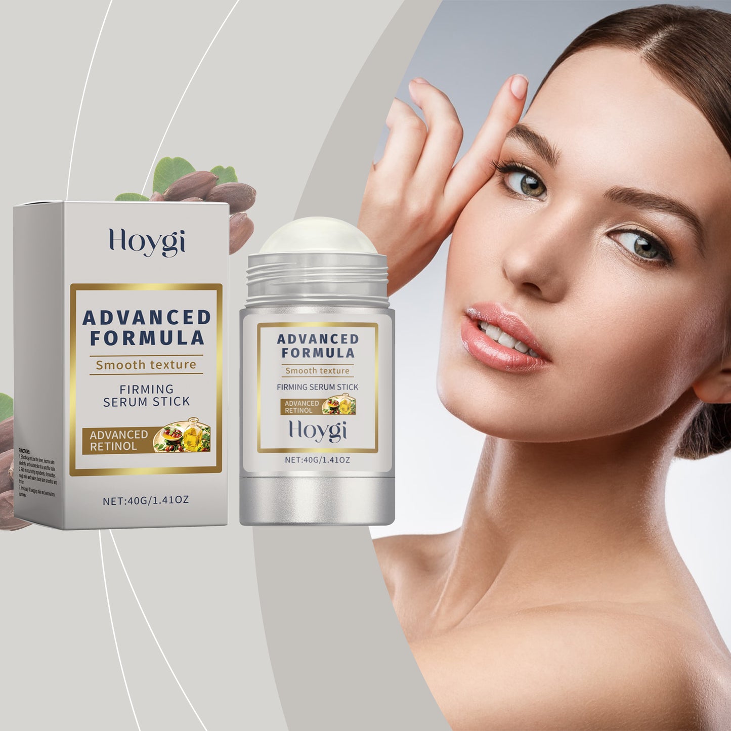 Retinol Face Firming Bar - Anti-Aging Hydrating Skincare with Hyaluronic Acid